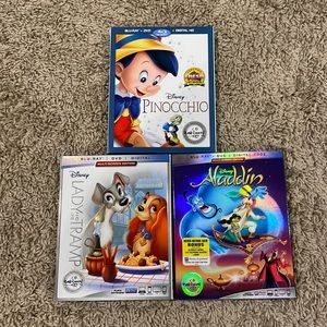 Disney DVDs - all 3 new